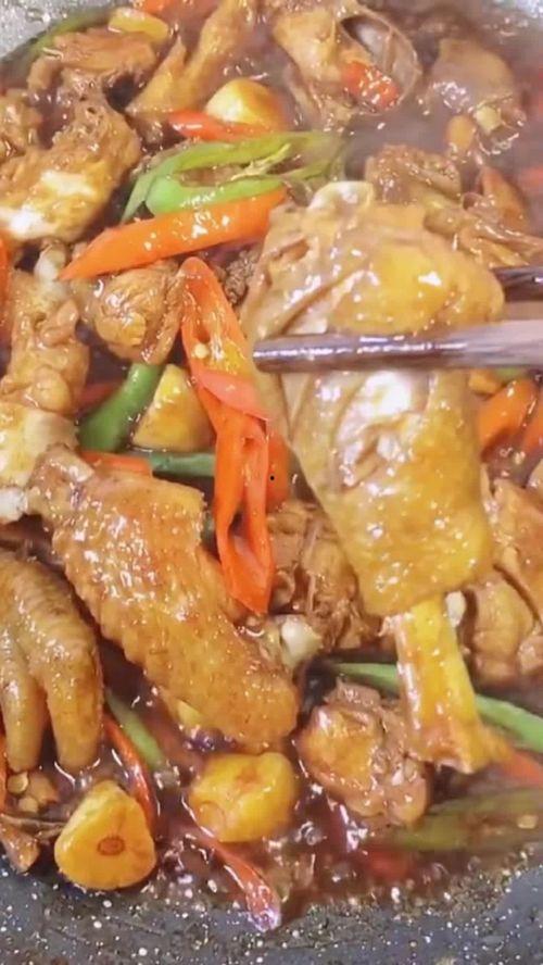 红烧鸡视频,色泽诱人，口感鲜美的烹饪秘籍