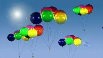 放飞气球视频,气球视频中的奇幻之旅