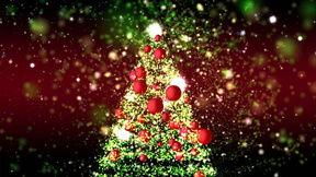 圣诞树视频,视频中的奇幻光影之旅