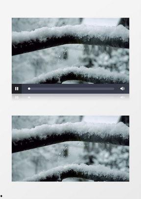 下雪的视频素材,冬日雪景视频集锦