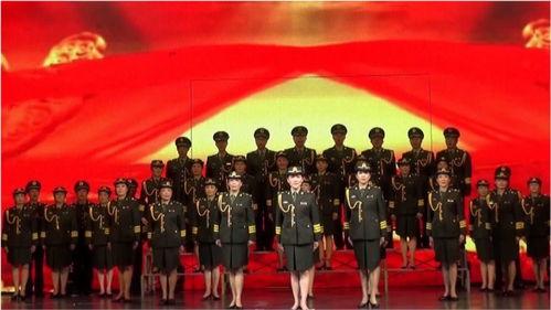 迎风飘扬的旗合唱视频,激昂旋律中的爱国情怀