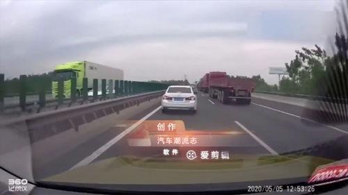 高速超车视频,惊险瞬间！高速超车视频揭秘超车技巧与风险