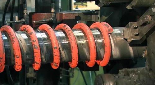 弹簧生产视频,从原材料到成品