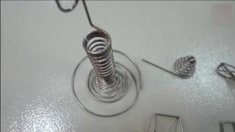 弹簧生产视频,从原材料到成品