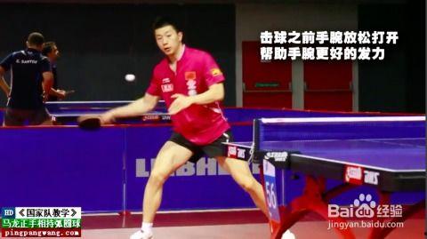 拉弧圈球慢动作视频,慢动作解析运动之美