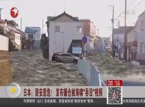 日本海啸视频全程,日本海啸全记录，惊心动魄的灾难现场”