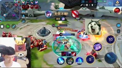 王者荣耀游戏视频,精彩瞬间回顾，英雄对决的巅峰对决