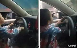 小孩开车视频,揭秘小孩开车视频背后的欢乐时光