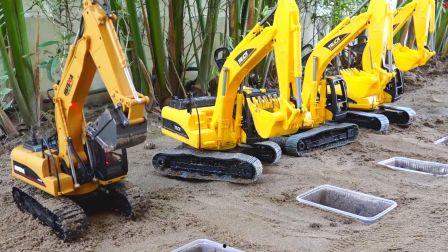 挖机视频挖机,挖掘机高效作业现场实况解析