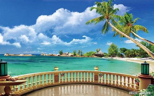 三亚风景视频,碧海蓝天，热带风情尽收眼底