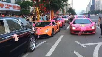 接亲车队视频,一场视觉盛宴的接亲之旅