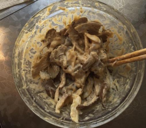 炸蘑菇视频,香脆可口，色香味俱全