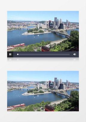 城市风景视频素材,繁华都市的瞬间画卷