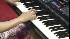 电子琴演奏视频,音符跳跃中的视觉盛宴