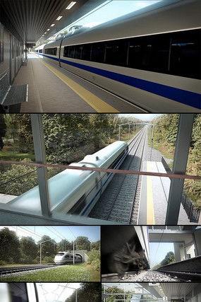 高铁视频素材,中国速度的视觉盛宴